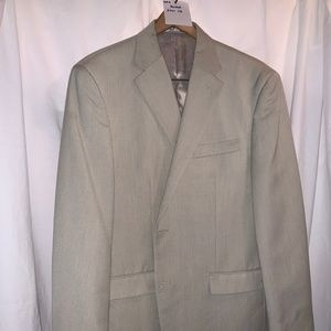 42R Chaps Tan Suit Jacket